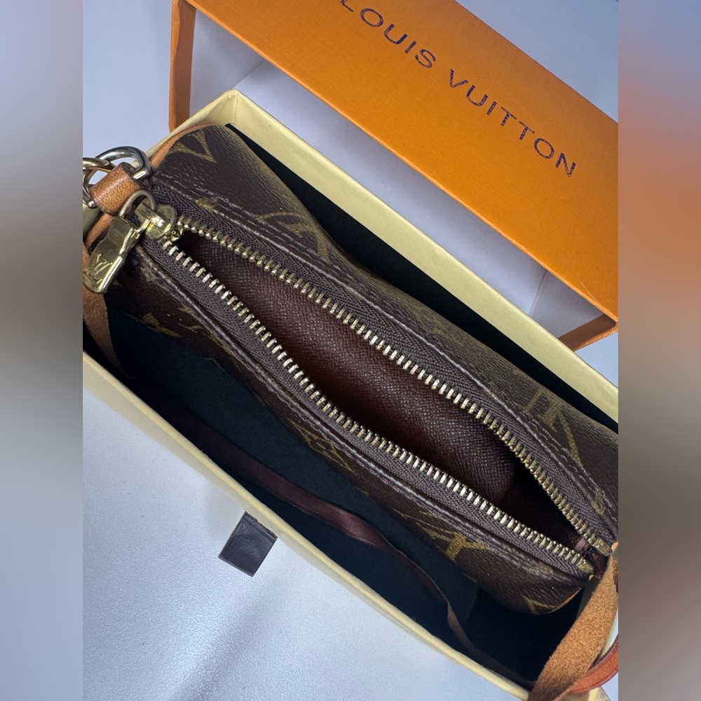 Louis Vuitton Monogram Trousse Ronde’ Pouch - Picture 3 of 14